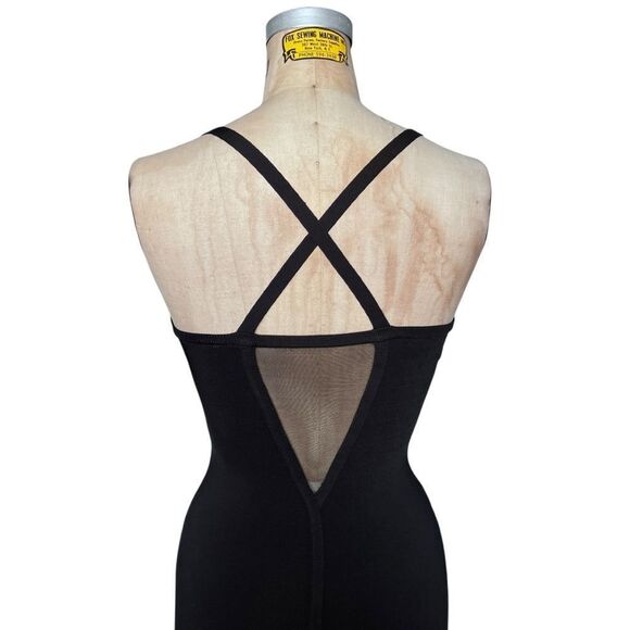 BEBÉ Black Mesh Panel Bodycon Dress
Size Small - Picture 6 of 7
